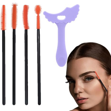 Pochoir à Liner Pochoir en Silicone | Outil Eye Liner Ailé pour la Routine Matinale Quotidienne, le , la Fête, les Femmes, les Débutants et la Pratique