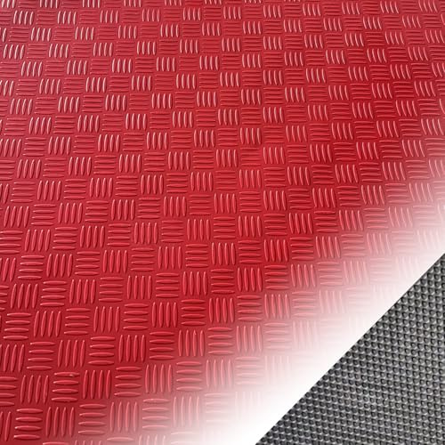 Rutschfeste Bodenmatte aus Gummi mit Diamant-Platten-Design für Garagen- und Eingangsschutz