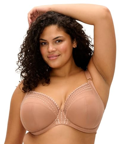 Elomi 8900 Matilda Underwired Plunge Non Padded Side Support Bra