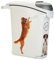 CURVER Conteneur à Croquettes Pour Chien - Grand Rangement Hermétique Anti-Odeurs pour Nourriture pour Chiens - avec Poignées de Déplacement - 23 x 50 x 50 cm - 10kg/23L, Blanc