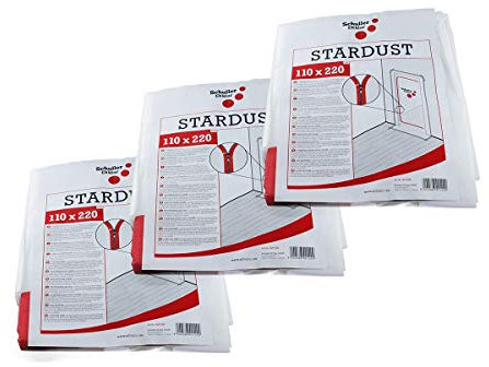 3 x Schuller Eh´klar Stardust Staubschutztür, 1,10 x 2,20m