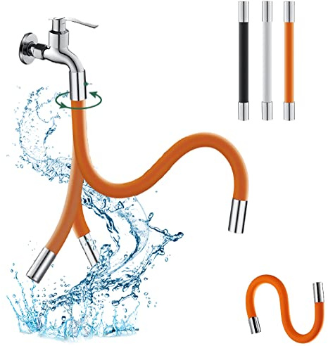 Universal Foaming Extension Tube,wasserhahnverlängerungen,wasserhahn Verlängerung Silikon,faucet Extender,360 Degree Free Bending Faucet Lengthening Extender,wassersparvorrichtung Für Küche Bad