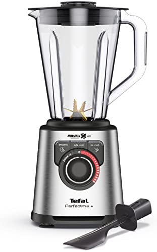 Tefal PerfectMix+ BL82AD Blender Haute Vitesse, Powelix Life Technologie, Lames revêtues de Titane, 1,5L, Verseuse Tritan incassable