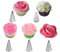 Piping Nozzles Kit, Stainless Steel Cake Icing Nozzles Tips, Cake Decorating Tips, for Cupcakes Cream Baking Decorating (5pcs)