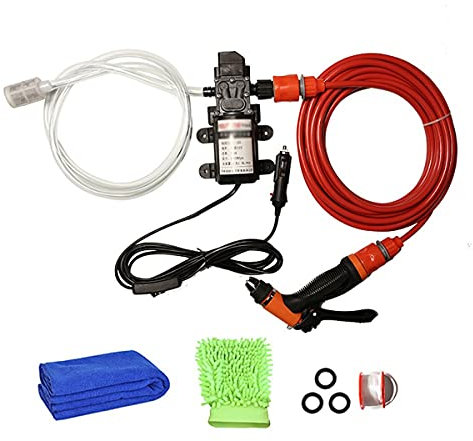 SIGOEC Submersible Pump High Pressure Electric Self-Priming Water Pump For 12v Washing Machine, Car Wash Washer Boat Bilge Pump