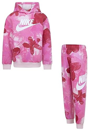 Nike Tuta da Bambina Sci-Dye Club Rosa Codice 36L123-AFN