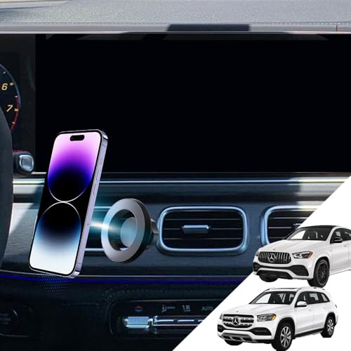 oricarmes Für Mercedes-Benz GLE GLS Phone Mount 2026 Magnetische GLE Handyhalterung für 2020-2026 GLE/GLS Zubehör GLE/GLS Handyhalterung