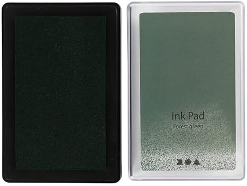 Stempelkissen, 9 x 6 cm, Tannengrün