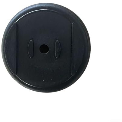 Base de cuchilla para desbrozadora eléctrica inalámbrica de césped, fiable y práctica (negro)