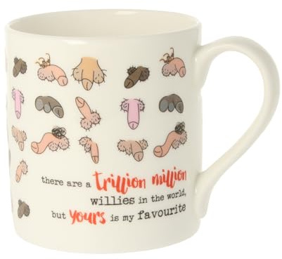 Dandelion Stationery Trillion Million Willies Fave Willy Tasse, lustige Geschenkidee QDS21