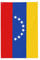 Wurton Flagge von Venezuela, lebendige Gartenflagge, Heimdekoration für alle Jahreszeiten, patriotische Dekoration, Militärgeschenke, 6 x 0,9 m