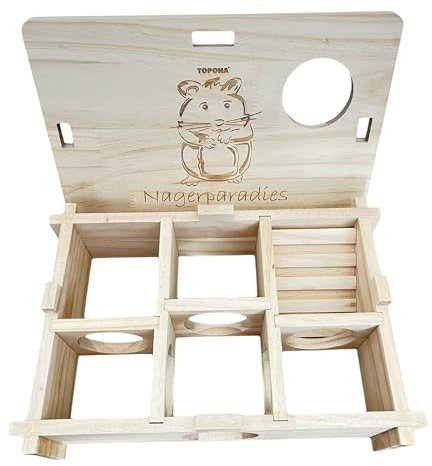 Hamsterhaus als Mehrkammernhaus
