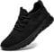 Chaussure de Sport Femme Basket Course Running Noir Respirante Fitness Mesh Sneakers Tennis 38