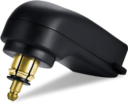 4.8 Amp Motorcycle USB Charger, Waterproof Accessory, Motorcycle 12 Volt DIN Plug Hella Accessory Charger with 2 USB Ports