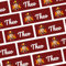Namensaufkleber Kinder wasserfest (125 Sticker) – Aufklebernamen für Textilien und Kleidung – Ideal für Schule und Kindergarten – Waschfest, Spülmaschinengeeignet, 30 x 13 mm