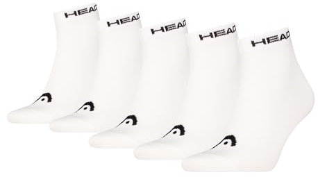 HEAD Unisex All Sports Quarter, Weiß, 39-42 EU