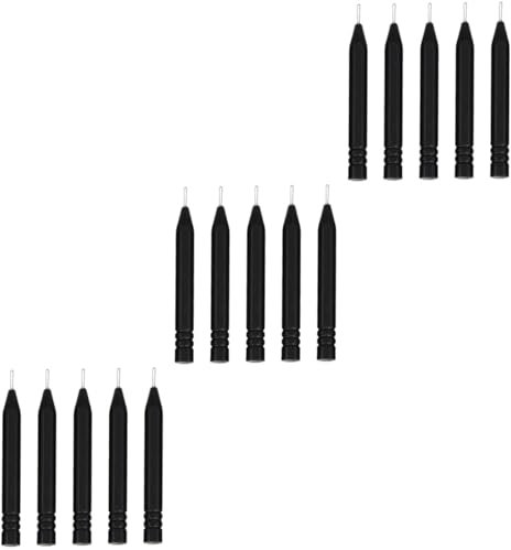 Gogogmee 15 Stk Reinigungsstange für Otoplastik-Reiniger Werkzeug zum Entfernen von Ohrenschmalz Ohrenschmalzentferner für Werkzeug zur Reinigung von Otoplastiken Abs