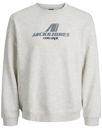 Jack & Jones Herren Jcotier Print Sweat Crew Neck Sn Jnr Jcotier Print Sweat Crew Neck Sn Jnr (1er Pack)