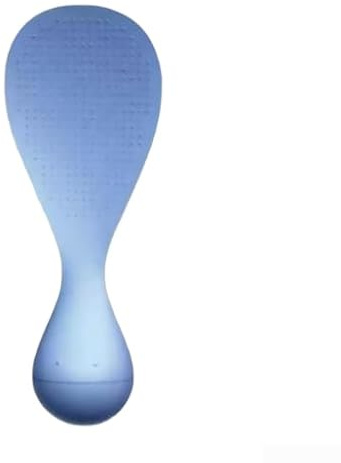 Tumbler Rice Spoon for Stand Up Use with Upright Handle, Made of PP Material, Designed for Easy Rice Serving and Simple Cleaning (Blue)