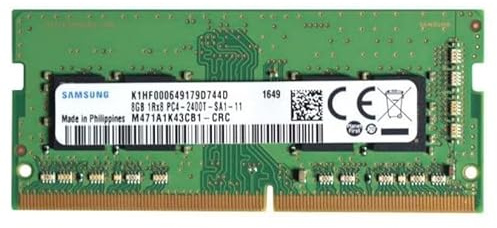 Samsung Original 8GB DDR4 2400MHz Notebook RAM - M471A1K43CB1-CRC - PC4-19200 - 260 pin SO-DIMM Laptop Memory, 10 anni di garanzia