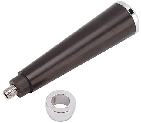 Ahgsup Ergonomischer Siebträgergriff aus Ebenholz mit M10-Gewinde – Premium-Ersatz-Kaffeefiltergriff für Heimkaffeemaschinen, Glatter Griff und Klassisches Design