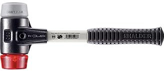 Simplex Schonhammer, TPE-mid / Plastik; mit verstärktem Tempergussgehäuse und Fiberglasstiel | D=50 mm | 3736.050