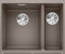 Blanco SUBLINE 340/160-U 523 556 Fregadero Cocina, Tartufo, 340mm/160mm | Becken links