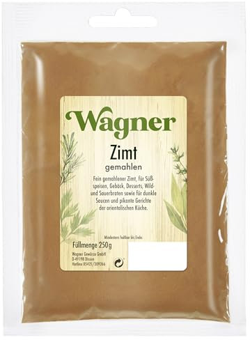 Wagner Gewürze Zimt gemahlen (1 x 250 g)