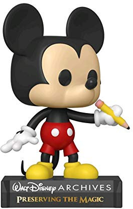 Funko POP! Disney: Archives-Classic Mickey Mouse - Mickey Mouse - Collectable Vinyl Figure - Gift Idea - Official Merchandise - Toys for Kids & Adults - TV Fans - Model Figure for Collectors