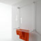 Foxydry Wall, Wand Wandständer, vertikaler Wäscheständer, höhenverstellbar in Aluminium und Stahl (Weiß, 80)