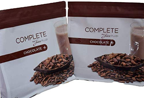 2 x Juice Plus Chocolate Complete Shake 488 g + Gratis Löffel/Eiweißreichhaltige Getränke gesunde Ernährung