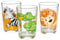 Flirt by R&B Trinkglas Dschungeltiere 205ml, mehrfarbig, 3-teilig (1 Set)