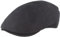 Breiter Herren Schiebermütze Flatcap Schirmmütze Leinen Innenfutter (as3, Numeric, Numeric_57, Marine Uni)