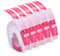 Airmall Embossing Label Maker Tape Compatible with Dymo Omega Tape 9mm x 3m Self-Adhesive 3D Compatible for Dymo Omega Junior Embossing Label Makers