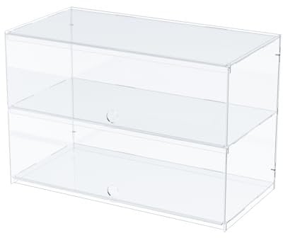Joody Vitrine en Acrylique à 2 étagères