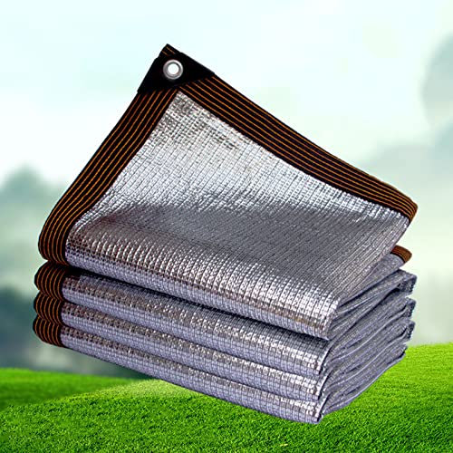 Auto Schattennetz mit ösen, für Hunde Aluminium Schatten Netto Anti-UV Sonnenschutz für's Zwinger Hitzeschutz, für Gewächshaus Kennel Gardening Patio (Größe : 12m x 20m)