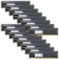 【DDR4 RAM】GIGASTONE 256GB Kit (16x16GB) DDR4 2666MHz (2400MHz or 2133MHz) PC4-21300 (PC4-19200/17000) CL19 1.2V UDIMM 288 Pin Unbuffered Non ECC High Performance PC Desktop Memory Upgrade