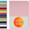 home4good Spannbettlaken 200x200cm, 100% gekämmte Baumwolle, Oeko-TEX 100, Jersey Spannbetttuch Bettlaken 200 x 200 - Rosa