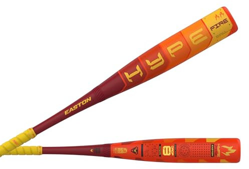 Easton Hype Fire Baseballschläger 2025, USSSA, 8 Drop, 73,7 cm (2 3/4 Zoll) Schaft, 73,7 cm
