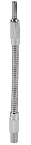 Bendy Screwdriver Attachment, WERA Flexible Bit Holder, 1 4 Inch Metal Extension Shaft, for Tight Spaces, Compatible with Hex Screwdrivers and Cordless Drills