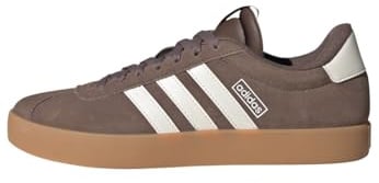 adidas Damen Vl Court 3.0 Shoes, Earth Strata/Chalk White/Gum 3, 41 1/3 EU