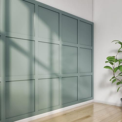 Cheshire Mouldings WPKT3 (MDF) Shaker Wall Panelling Kit (H) 1200mm (W) 63mm (T) 9mm 2 Pack