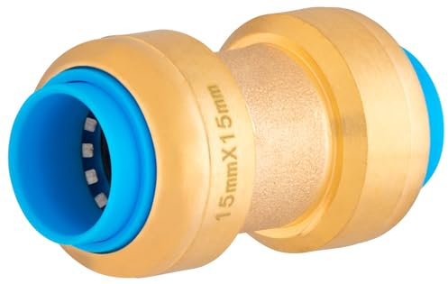 Raccord automatique universel jonction égale Ø15 TOUT PUSH