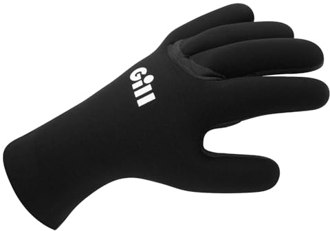 Gill ZenTherm Sailing Gloves - Thermal, Flexible, 3mm Neoprene & Silicon Palm Grip