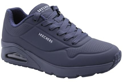 Skechers Men's Uno-Stand on Air Sneaker, Dark Navy, 10.5 UK