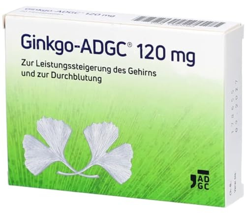 Ginkgo-ADGC 120 mg 20 Tabletten