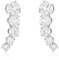 Carissima Femme Or blanc Boutons d'oreilles - 5.58.8069