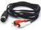 OpenII Cavo MIDI a RCA, 7 pin DIN maschio a 2-RCA maschio, connettore audio per Bang Olufsen (1,5 metri)