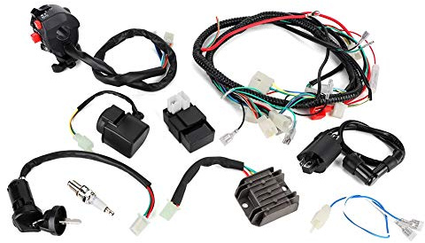 KIMISS ATV Kabelbaum, Elektrokabelbaum Draht CDI Montagezubehör für ATV QUAD Bike