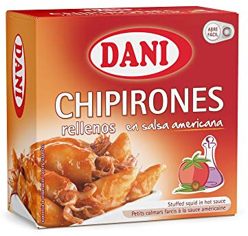 Dani - Chipirones rellenos en salsa americana - Pack 4 x 148 gr.